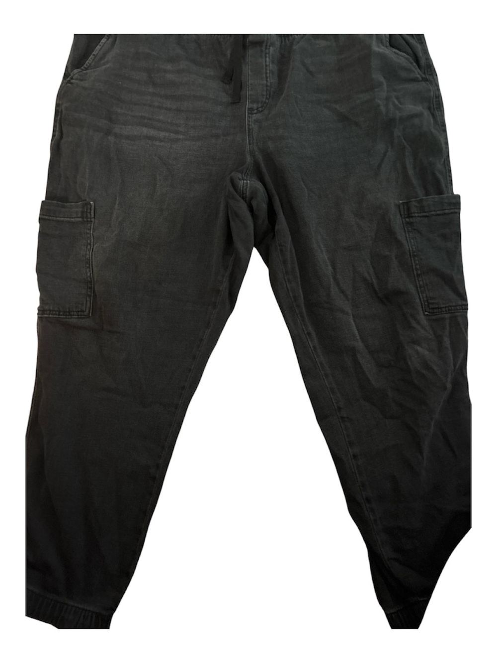 Sonoma Black-Grey Cargo Jogger Pants - Picture 2 of 4